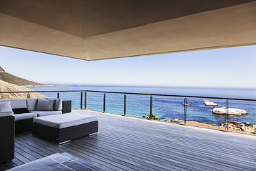 Luxury balcony overlooking ocean - CAIF19860