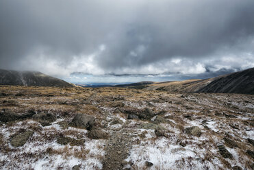 Scenic view of landscape against cloudscape - CAVF15118