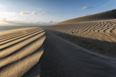 Scenic view of desert against sky - CAVF15156