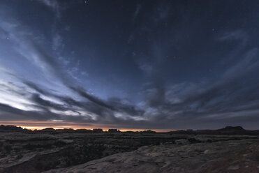 Landschaft gegen den Himmel im Canyonlands-Nationalpark - CAVF15180