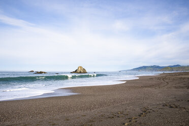 Scenic view of beach against sky - CAVF17031