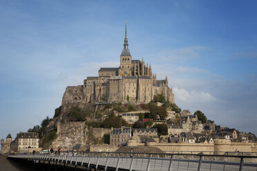 Blick auf den Mont Saint-Michel gegen den Himmel - CAVF17515