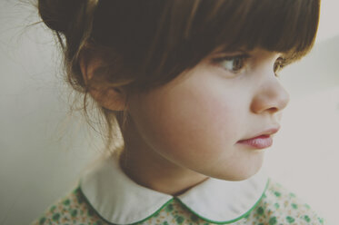 Close-up of thoughtful girl - CAVF20411