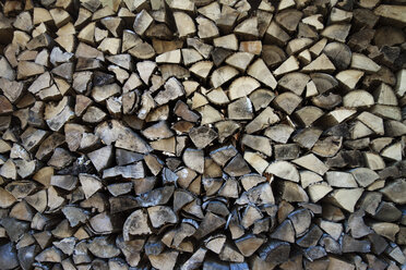 Full frame shot of firewood pile - CAVF24108