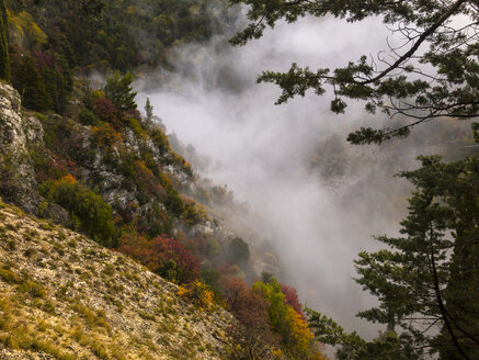 Italien, Umbrien, Herbst in den Apenninen - LOMF00701