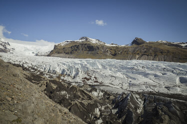 Island, Skaftafell-Nationalpark, Hafrafell-Gletscherzunge - STCF00524