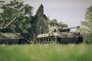 Kroatien, Karlovac, Kriegsdenkmal, Panzer - STCF00572