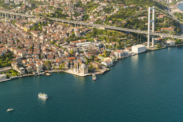 Türkei, Bosporus-Brücke und das europäische Istanbul - TAMF00980