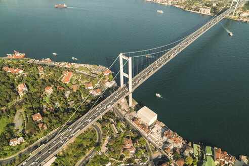 Türkei, Bosporus-Brücke und das europäische Istanbul - TAMF00990