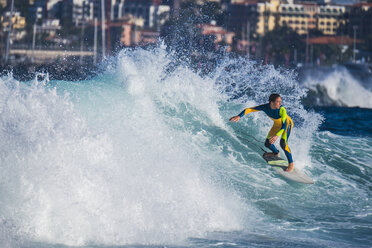 Spain, Tenerife, young surfer - SIPF01942