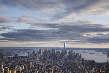 High angle view of downtown in New York City - FOLF00725