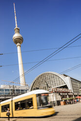 Fernsehturm Berlin vom Alexanderplatz aus gesehen - FOLF00943