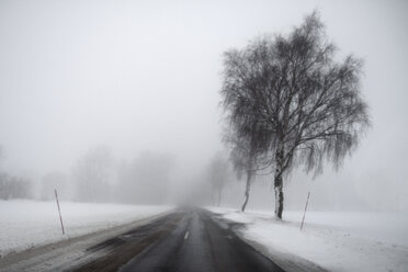 Straße im Schnee - FOLF01186
