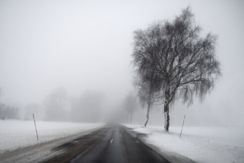 Straße im Schnee - FOLF01186