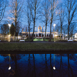 Moriskan Pavillion in Malmo on winter evening - FOLF01719