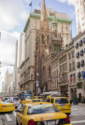 Taxis in street in New York City - FOLF02258