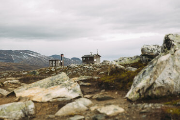 Wooden houses in mountains - FOLF02515