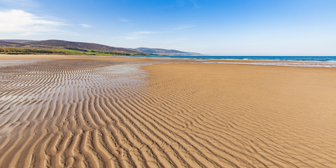 Vereinigtes Königreich, Schottland, Ostküste, Brora, Nordsee, Strand, lizenzfreies Stockfoto