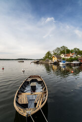 Rowboat and waterfront in background - FOLF03756