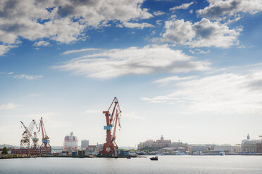 Cranes on waterfront in Gothenburg - FOLF03767