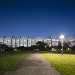 Park in residential district at night - FOLF03861