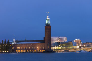 Stockholm Town Hall against blue sky - FOLF04034