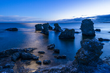 Rock formations on coastline at dawn - FOLF04058