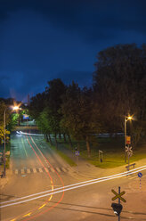 Stadtstraße bei Nacht - FOLF04245