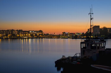 View of harbor at dusk - FOLF04246