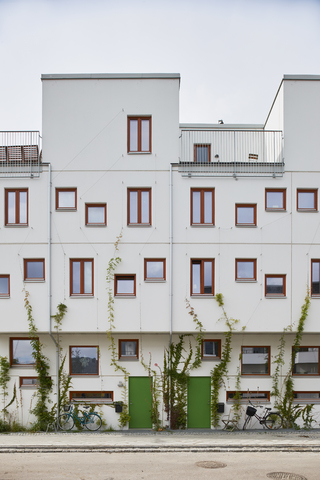 Gebäude in Malmö, Schweden, lizenzfreies Stockfoto