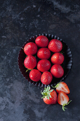 Erdbeeren, lizenzfreies Stockfoto