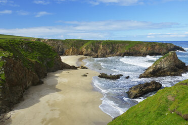 Rocky coastline in Shetland, Scotland - FOLF05275