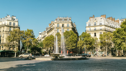 Frankreich, Paris, Place de Mexico, lizenzfreies Stockfoto
