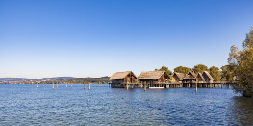 Germany, Baden-Wuerttemberg, Lake Constance, Lake Ueberlingen, Unteruhldingen, Stilt house museum - WD04530