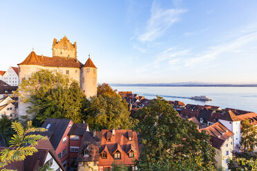 Deutschland, Baden-Württemberg, Bodensee, Meersburg, Schloss Meersburg, Unterstadt - WDF04544