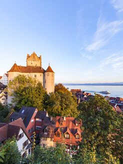 Deutschland, Baden-Württemberg, Bodensee, Meersburg, Schloss Meersburg, Unterstadt - WDF04545