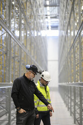 Mature men at construction site - FOLF05539