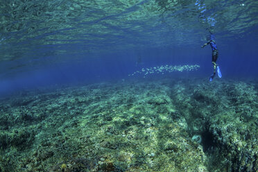 Friends enjoying undersea - CAVF31442