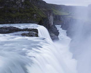 Gullfoss-Wasserfall am Fluss Hvita in Island - FOLF05859