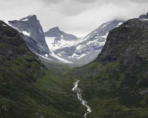 Jotunheimen-Gebirge, lizenzfreies Stockfoto