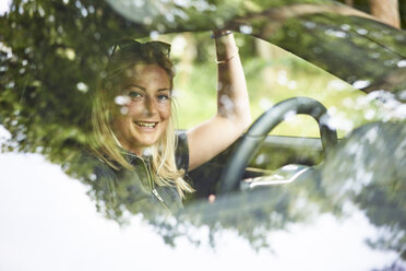 Woman travelling by car in countryside - FOLF06094