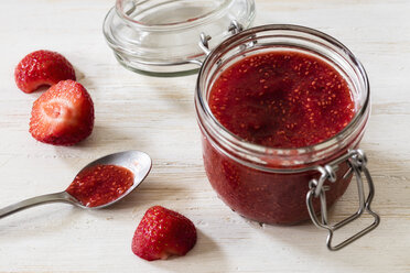 Homemade strawberry jam with chia seeds - EVGF03328