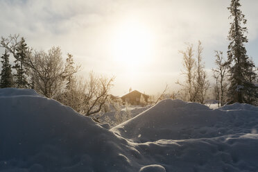 Winterlicher Sonnenuntergang in Vemdalen, Schweden - FOLF06267