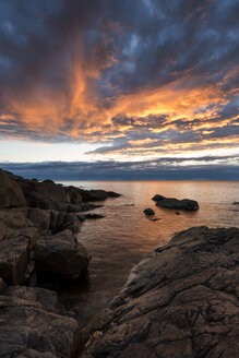 Rocks by the sea at sunset - FOLF06389
