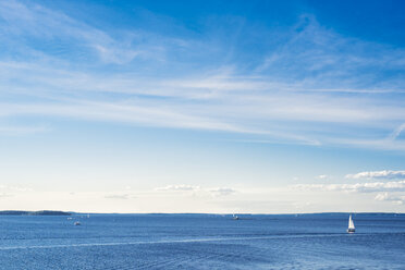 Blue sky over rippled lake - FOLF06629