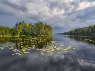 Schöne Aussicht auf See und Wald - FOLF06757