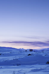 Winterlandschaft in der Abenddämmerung - FOLF07167