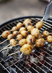 Potatoes on skewers on grill - FOLF07607