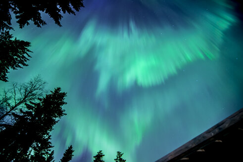 Aurora borealis in Oulu, Finnland - FOLF08229
