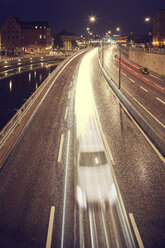 Ansicht der Brücke und des Kanals bei Nacht - FOLF09466